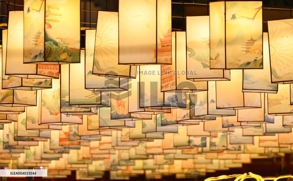 Lantern Wall in Nanning