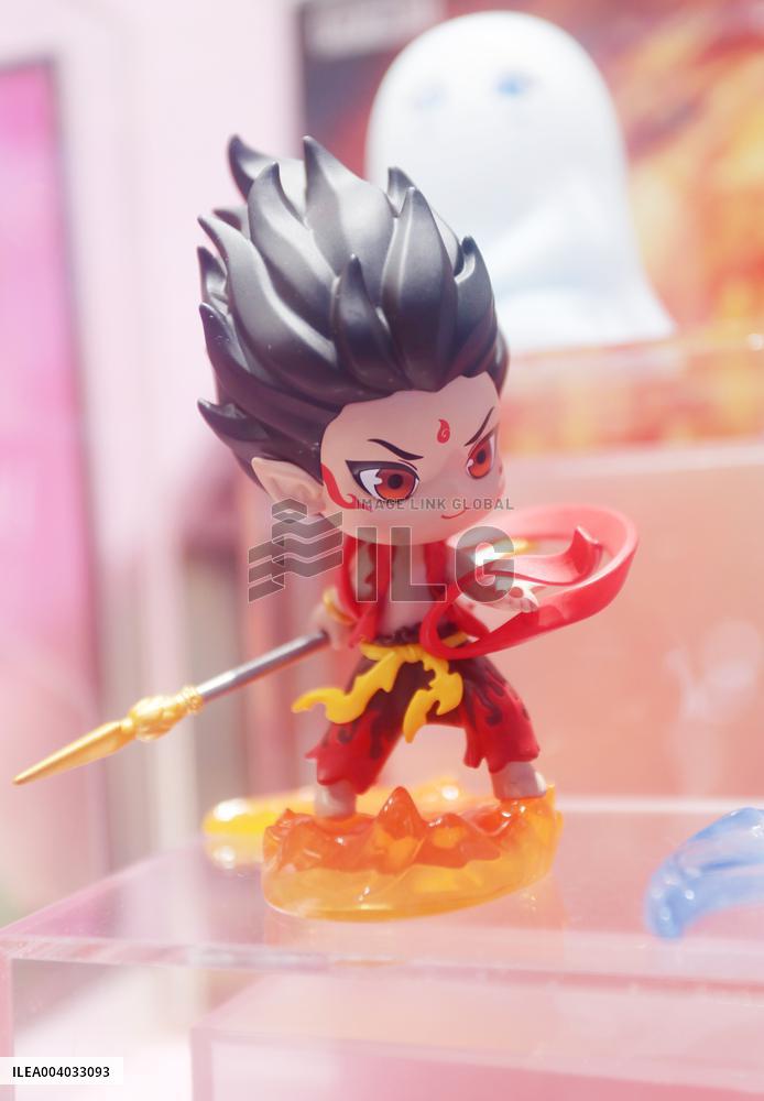 Film Ne Zha 2 Blind Box Display at POP MART Store