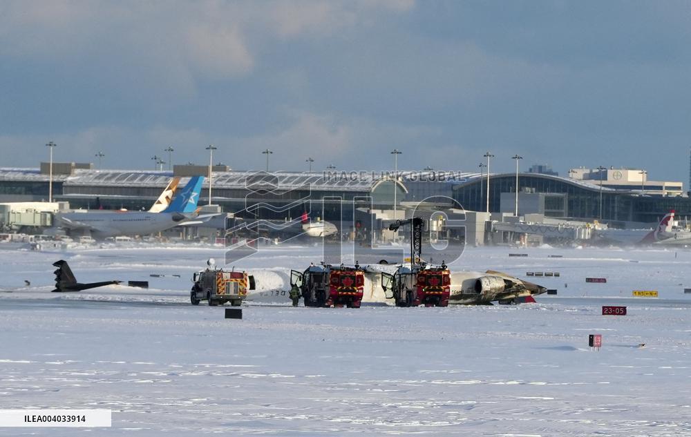 Delta Air Lines plane Crashed - Toroton