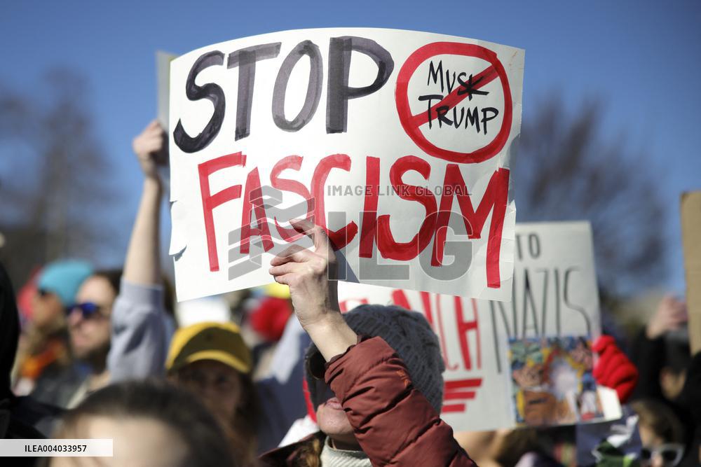 Anti-Trump Protest - DC