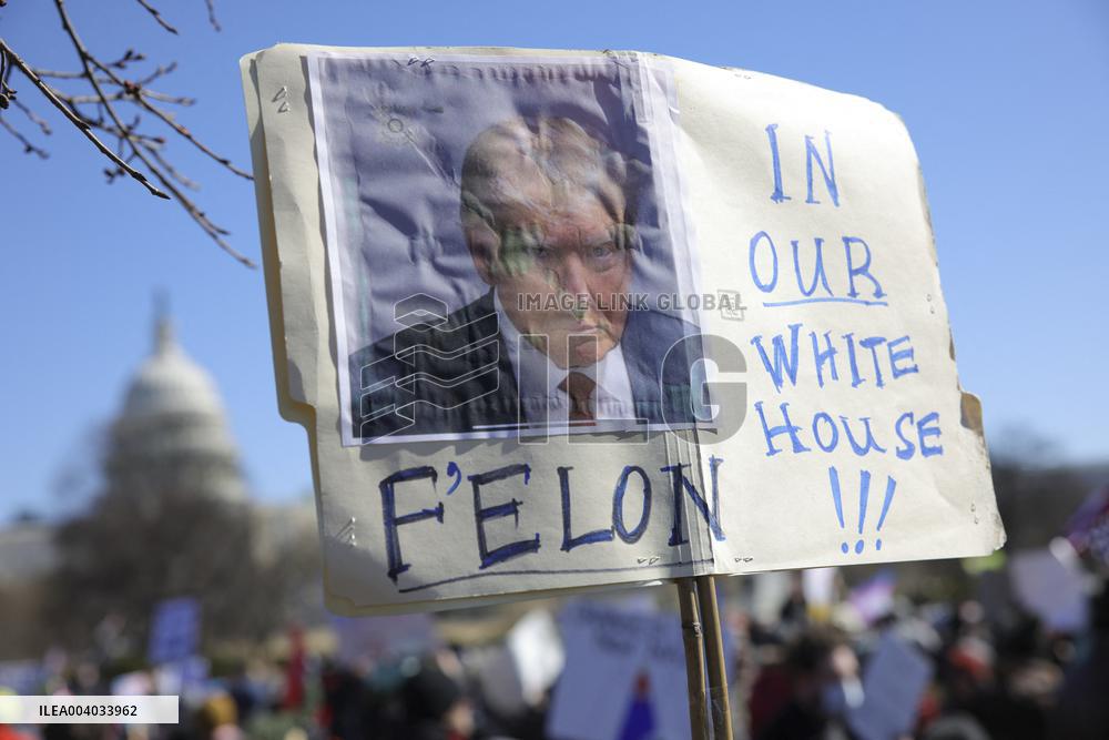 Anti-Trump Protest - DC