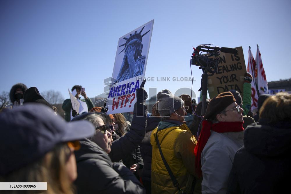 Anti-Trump Protest - DC