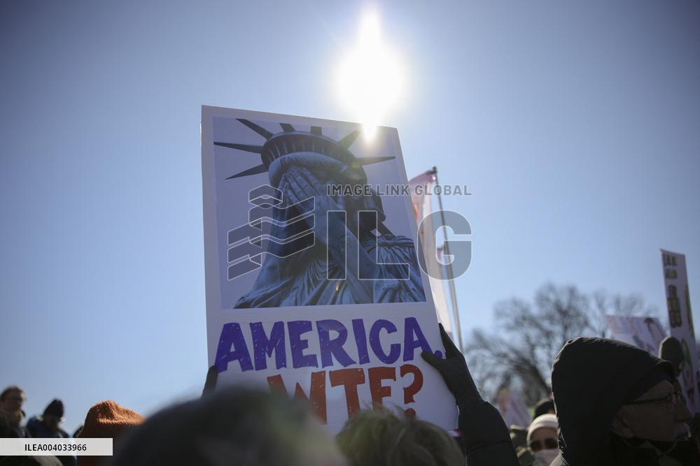 Anti-Trump Protest - DC