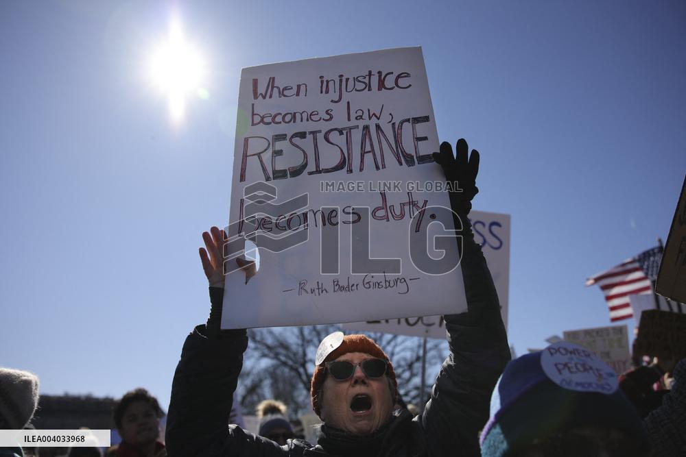 Anti-Trump Protest - DC