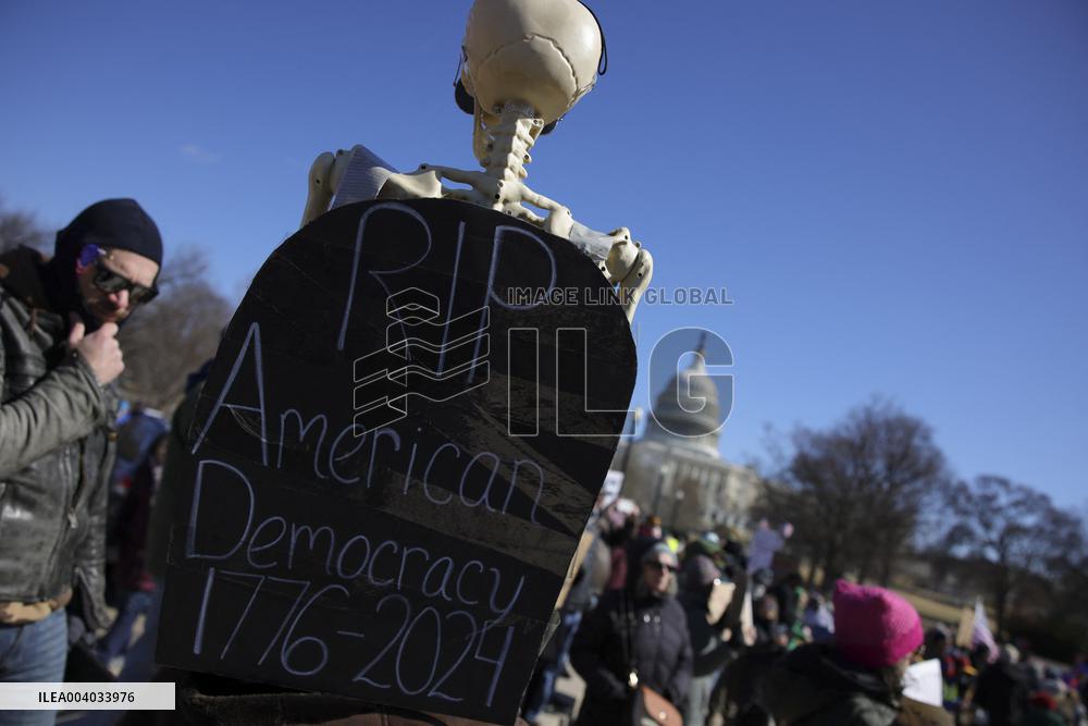 Anti-Trump Protest - DC