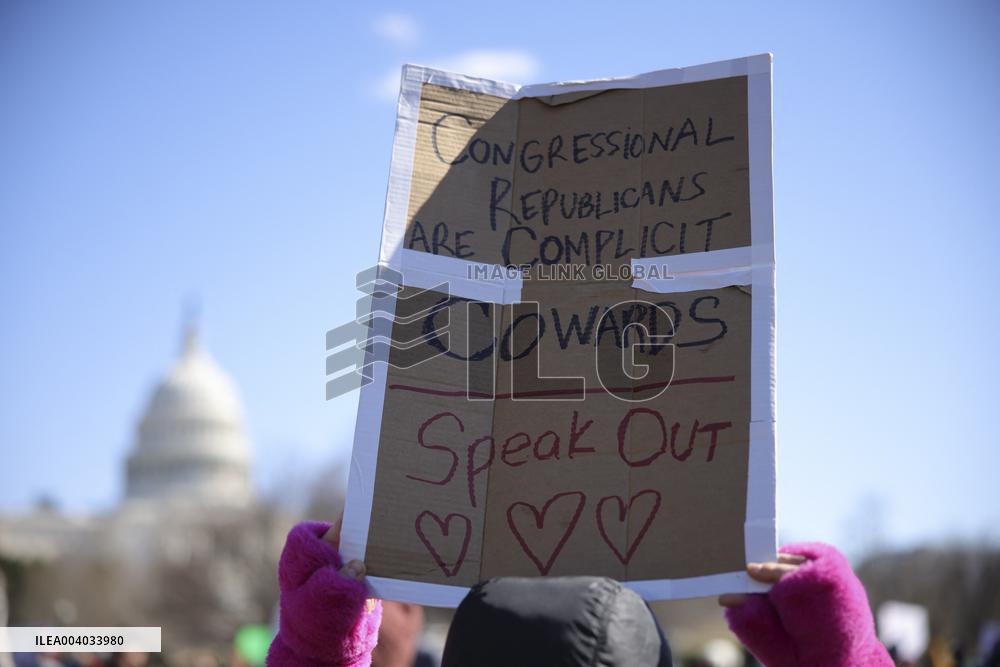 Anti-Trump Protest - DC