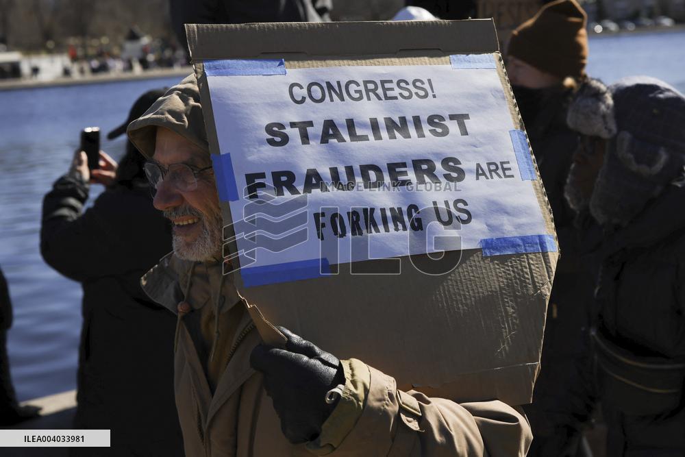 Anti-Trump Protest - DC