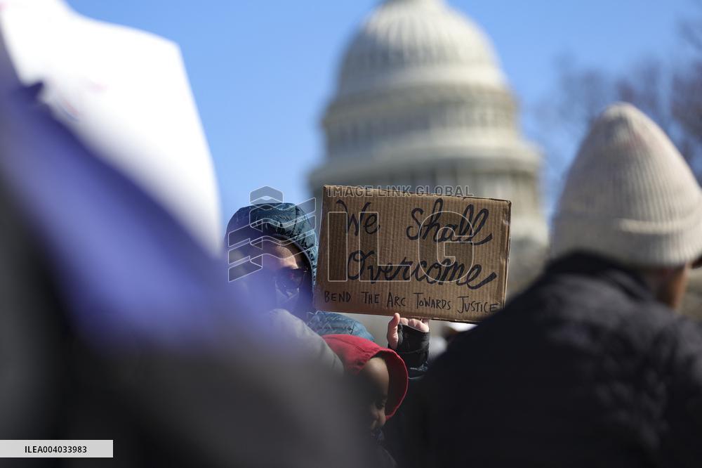 Anti-Trump Protest - DC