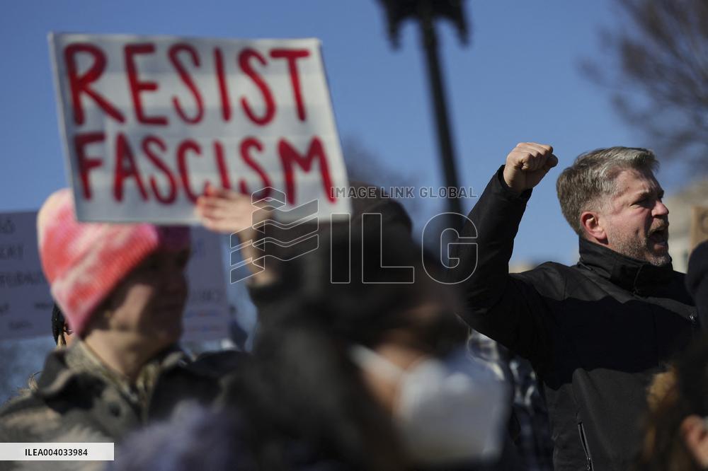 Anti-Trump Protest - DC
