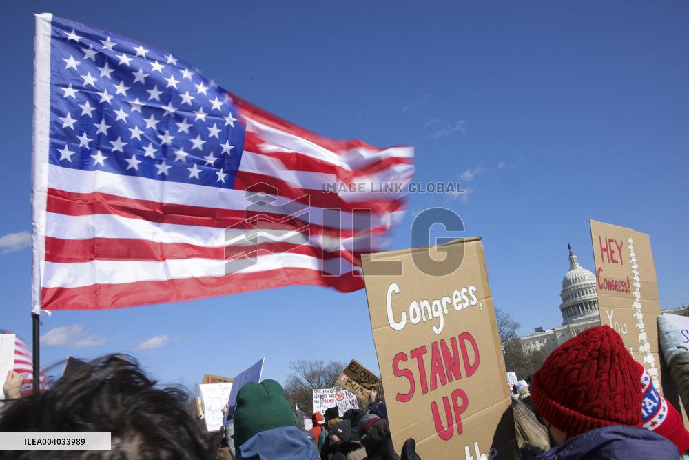 Anti-Trump Protest - DC