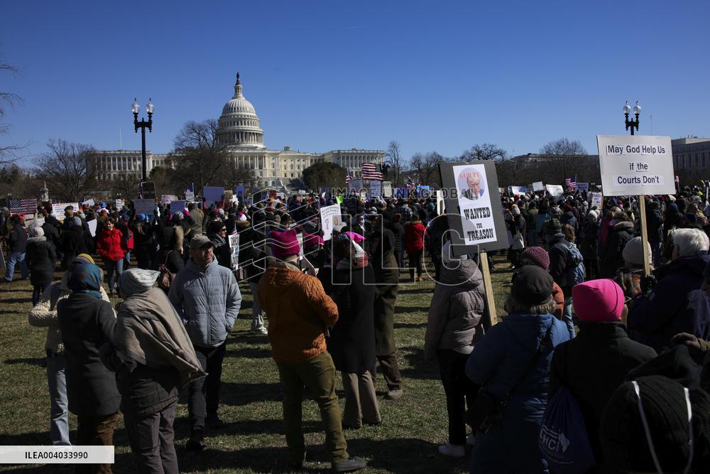 Anti-Trump Protest - DC