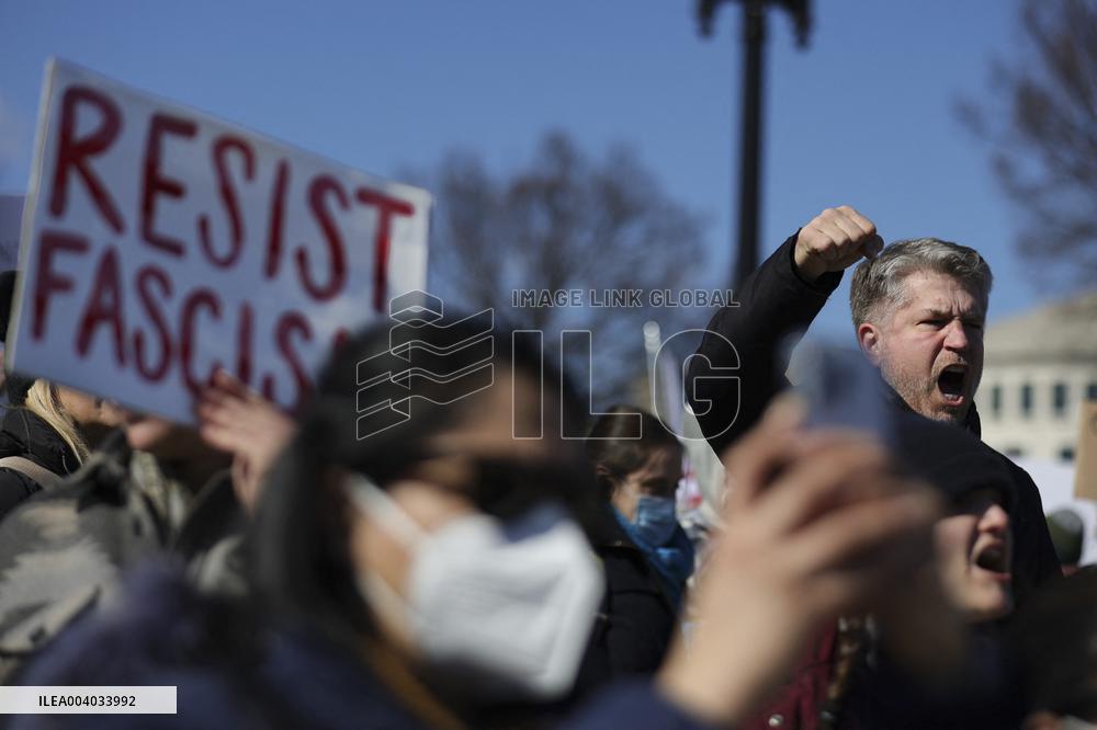 Anti-Trump Protest - DC