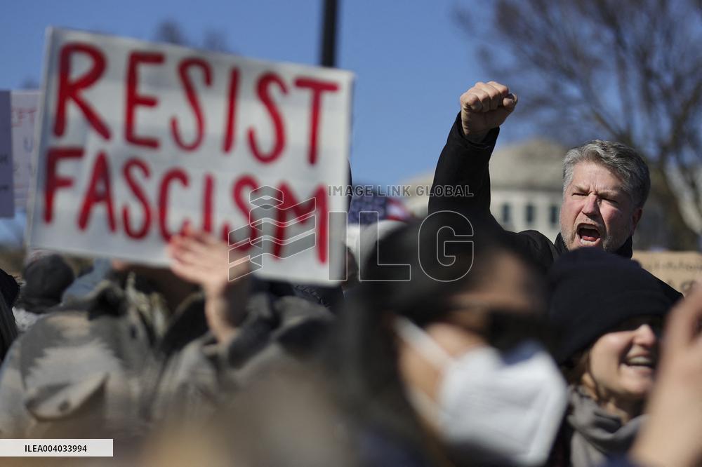 Anti-Trump Protest - DC