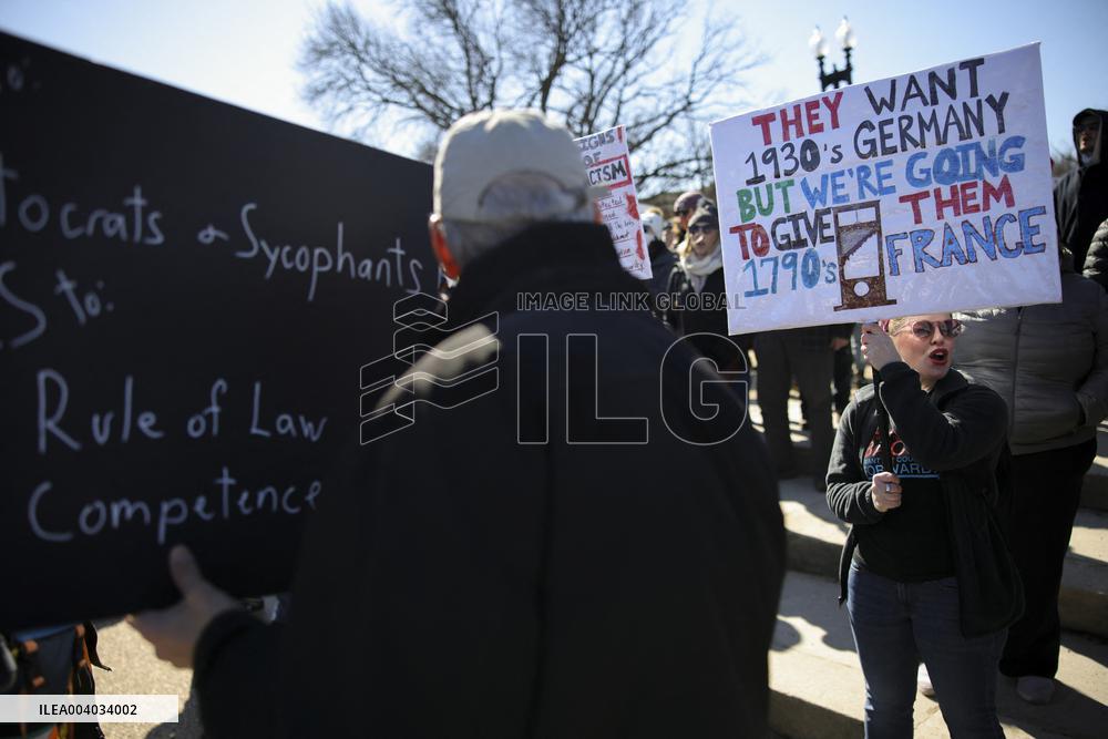 Anti-Trump Protest - DC