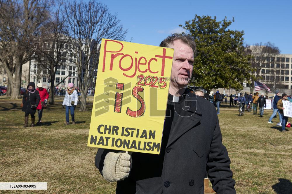 Anti-Trump Protest - DC