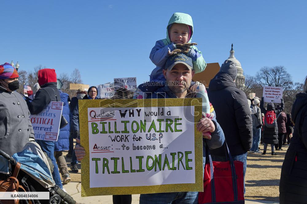 Anti-Trump Protest - DC