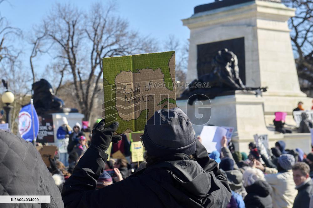 Anti-Trump Protest - DC