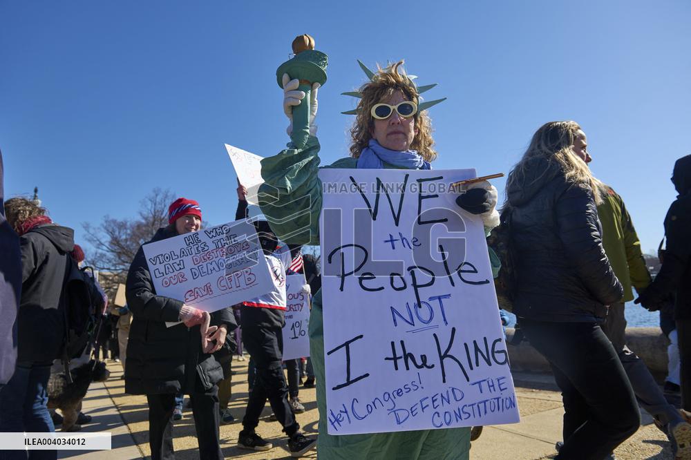 Anti-Trump Protest - DC