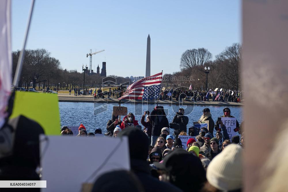 Anti-Trump Protest - DC