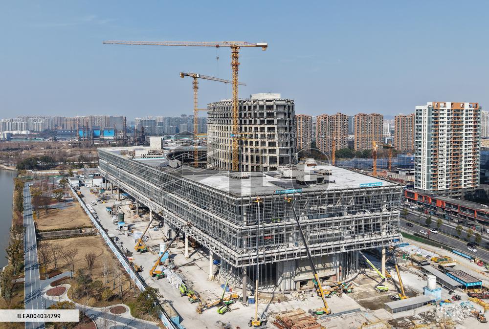 China Beijing-Hangzhou Grand Canal Museum Construction in Hangzhou