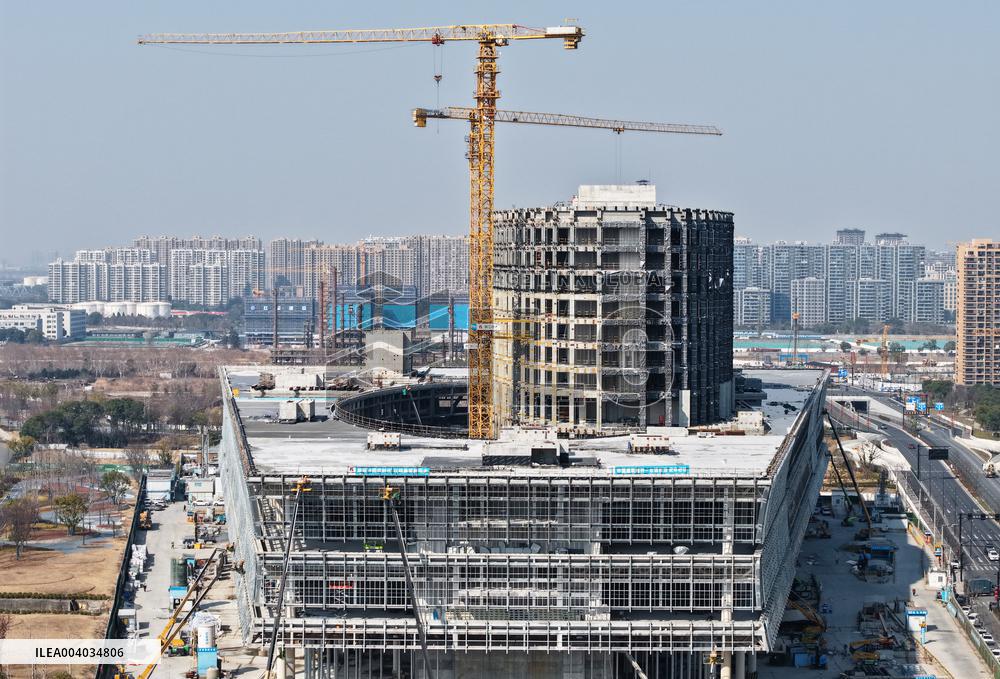 China Beijing-Hangzhou Grand Canal Museum Construction in Hangzhou