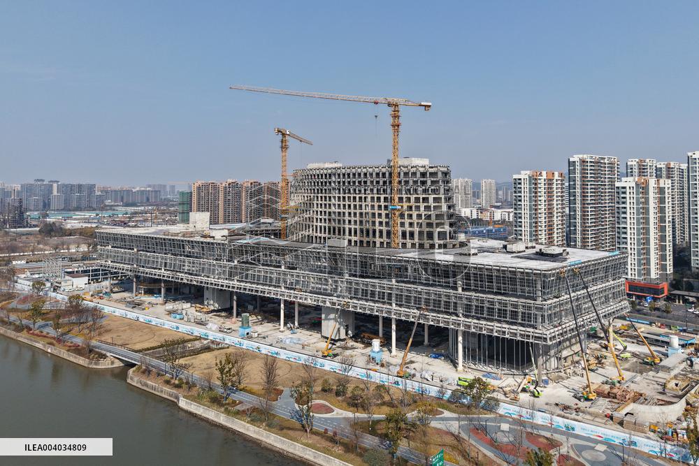 China Beijing-Hangzhou Grand Canal Museum Construction in Hangzhou