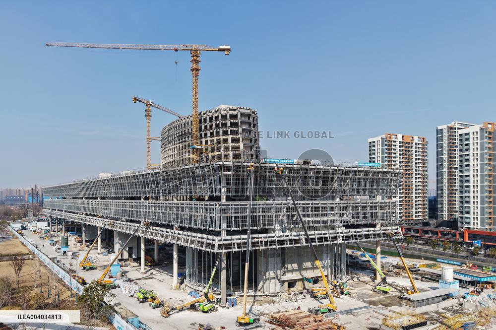 China Beijing-Hangzhou Grand Canal Museum Construction in Hangzhou