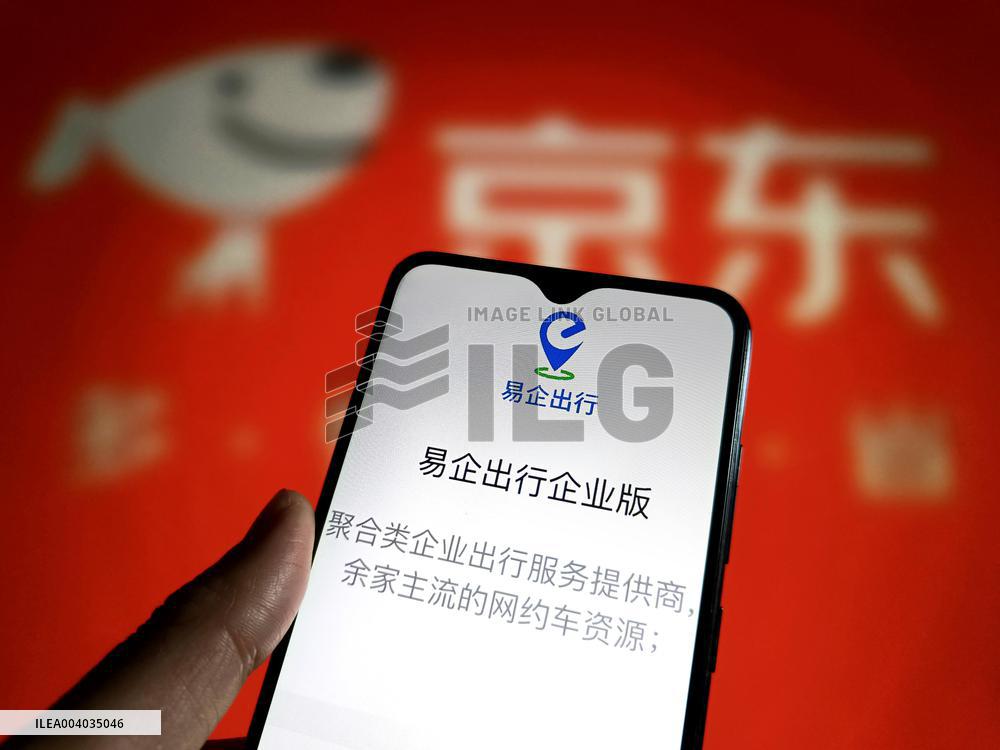 Illustration JD Online Car-Halling Business