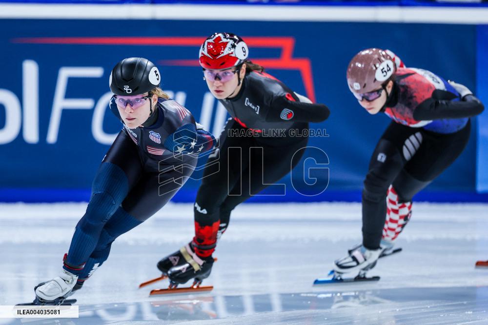 SPORT INVERNALI - Pattinaggio sul Ghiaccio - ISU World Tour Short Track - Milano 2025