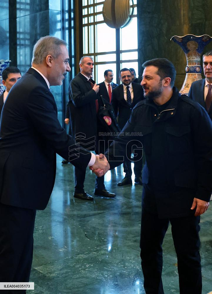 Zelensky Visit To Turkey - Ankara