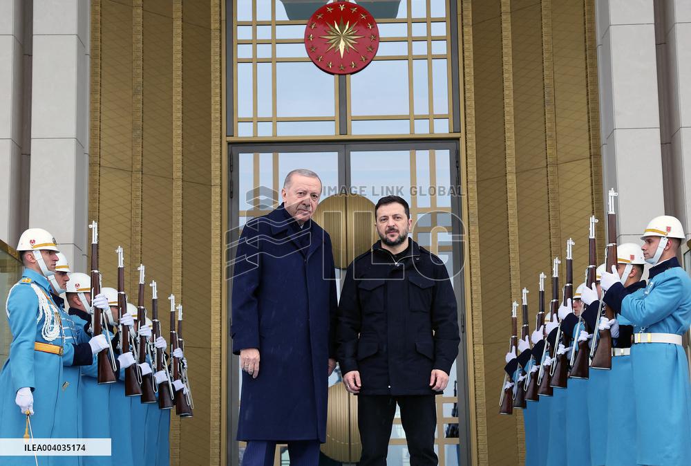 Zelensky Visit To Turkey - Ankara