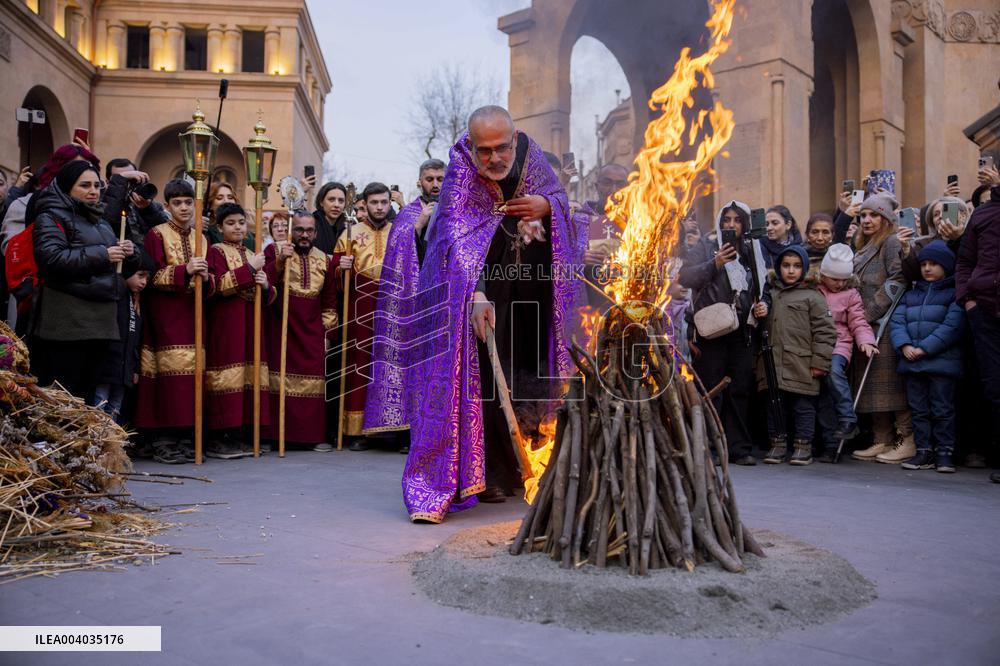 Trndez Celebration In Armenia - Yerevan