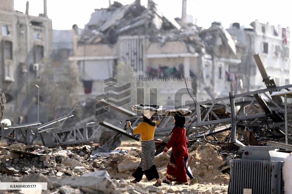 Northern Gaza In Ruins After 15 Months Of War