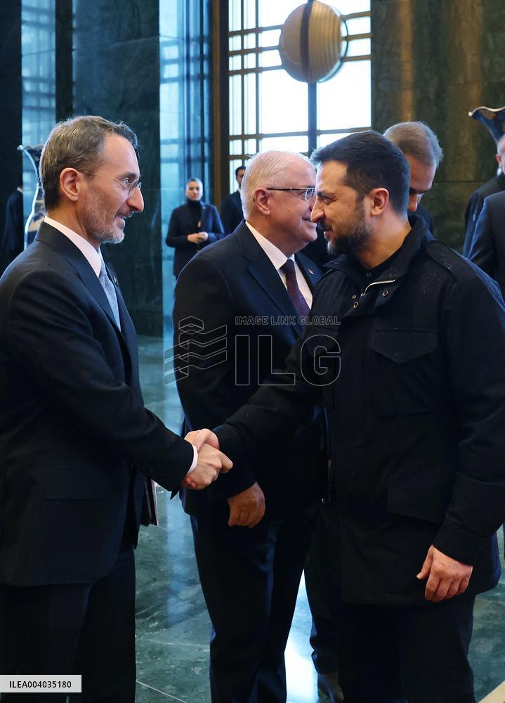 Zelensky Visit To Turkey - Ankara