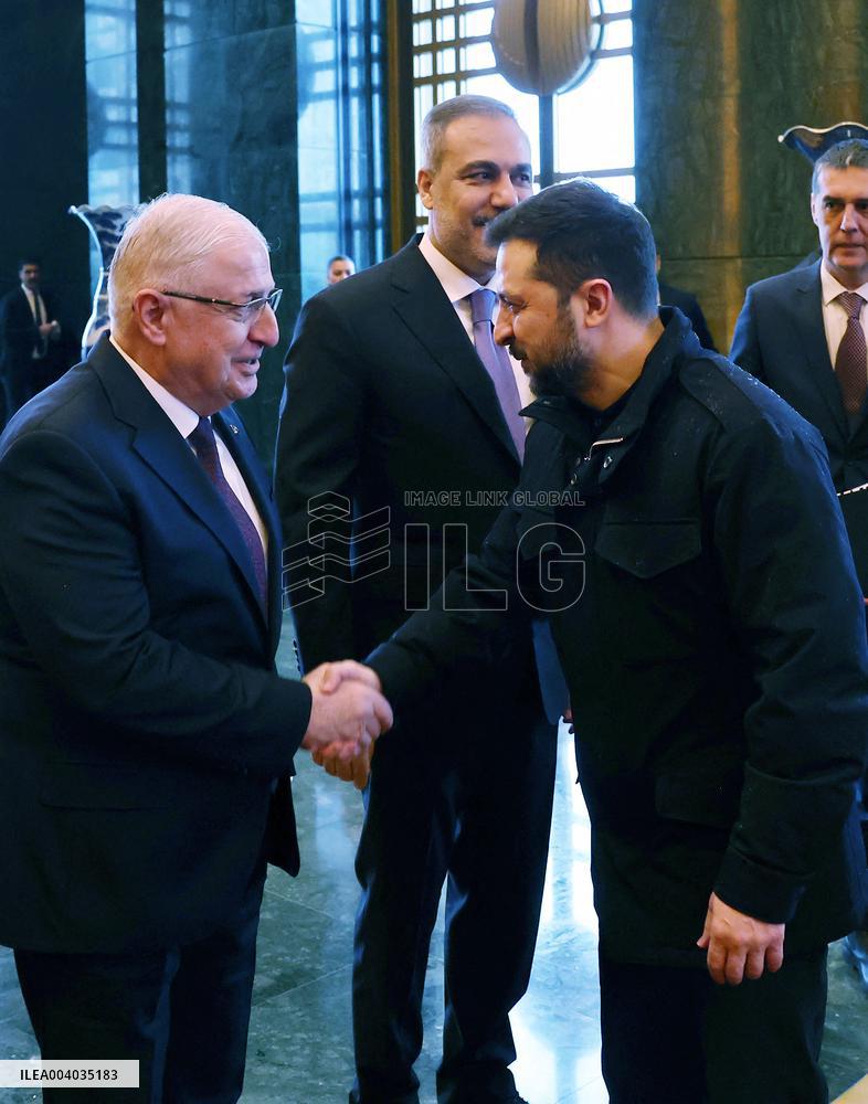 Zelensky Visit To Turkey - Ankara