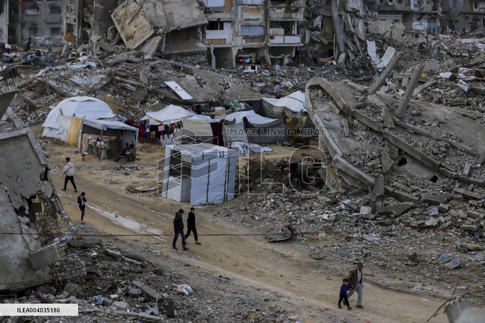 Northern Gaza In Ruins After 15 Months Of War