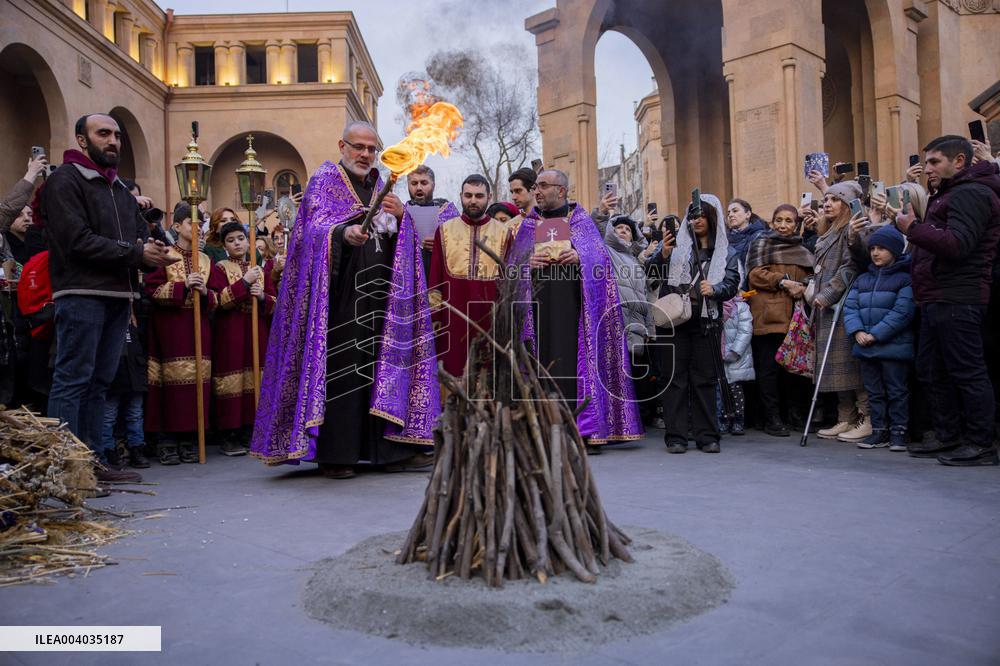 Trndez Celebration In Armenia - Yerevan
