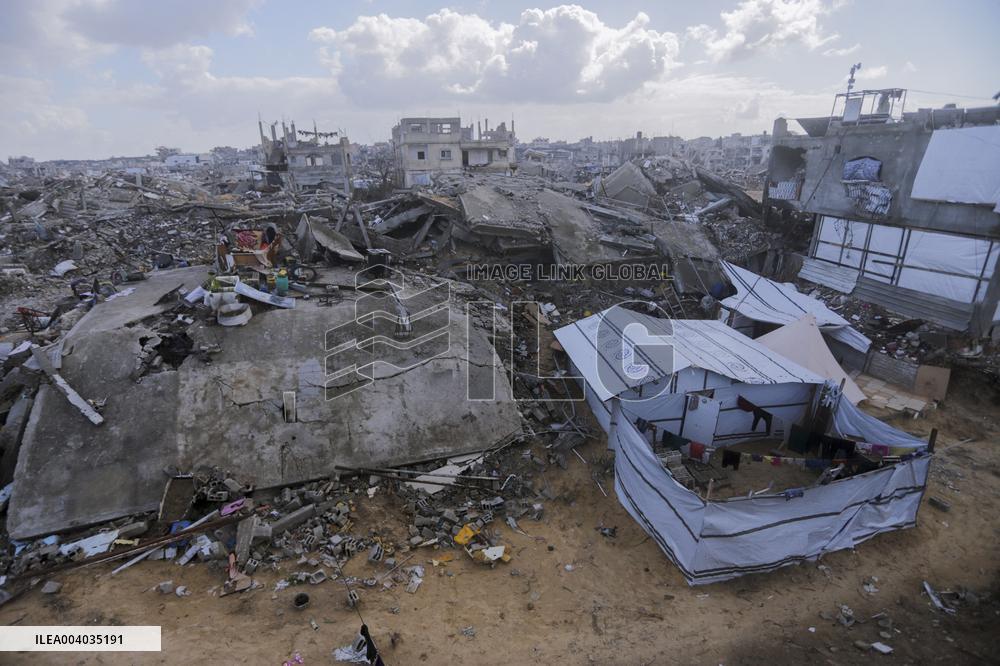 Northern Gaza In Ruins After 15 Months Of War