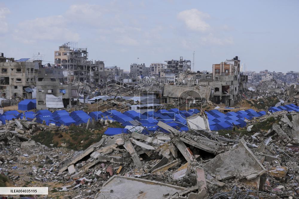 Northern Gaza In Ruins After 15 Months Of War