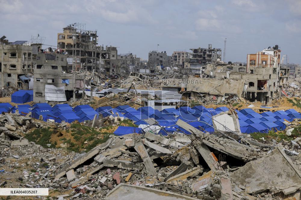Northern Gaza In Ruins After 15 Months Of War