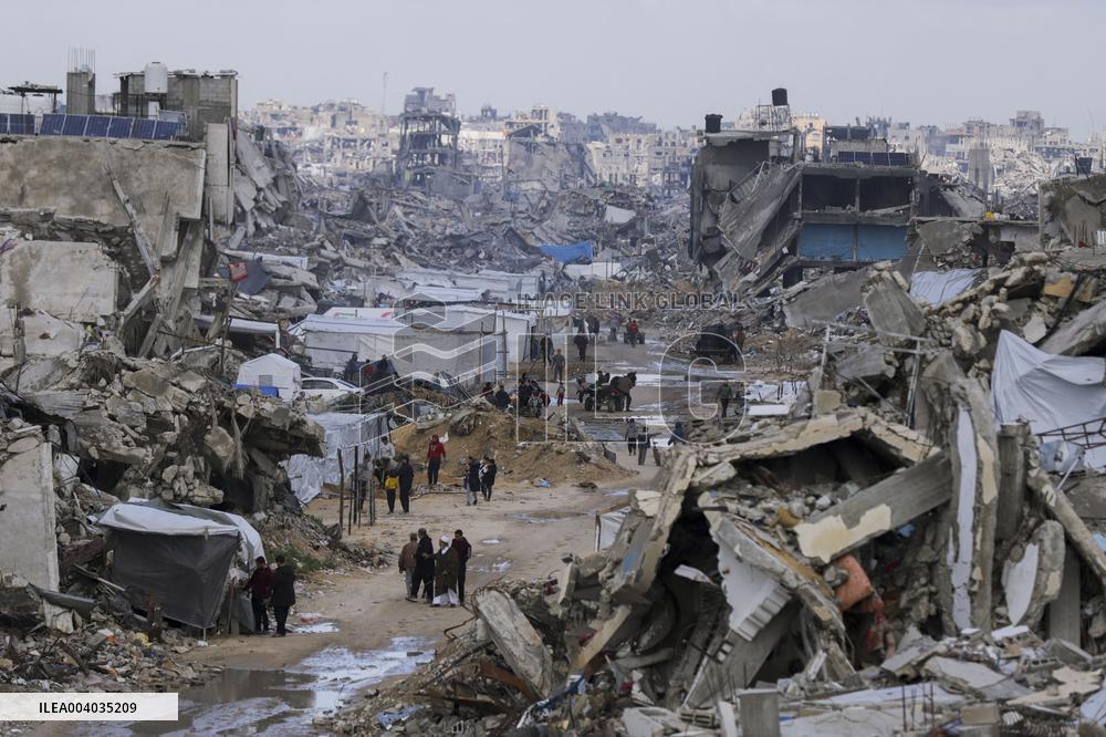 Northern Gaza In Ruins After 15 Months Of War