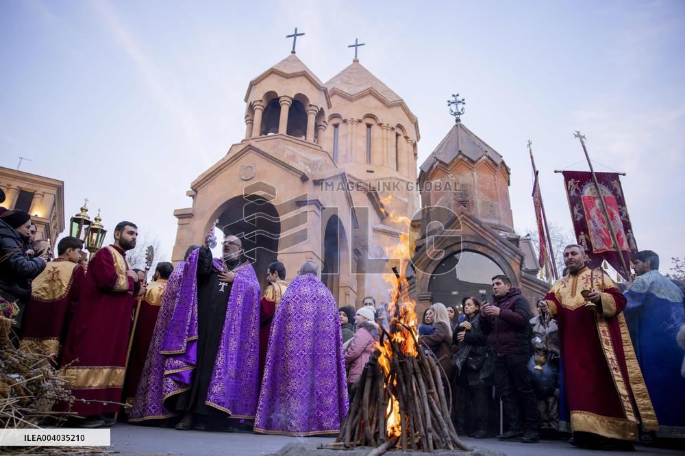 Trndez Celebration In Armenia - Yerevan