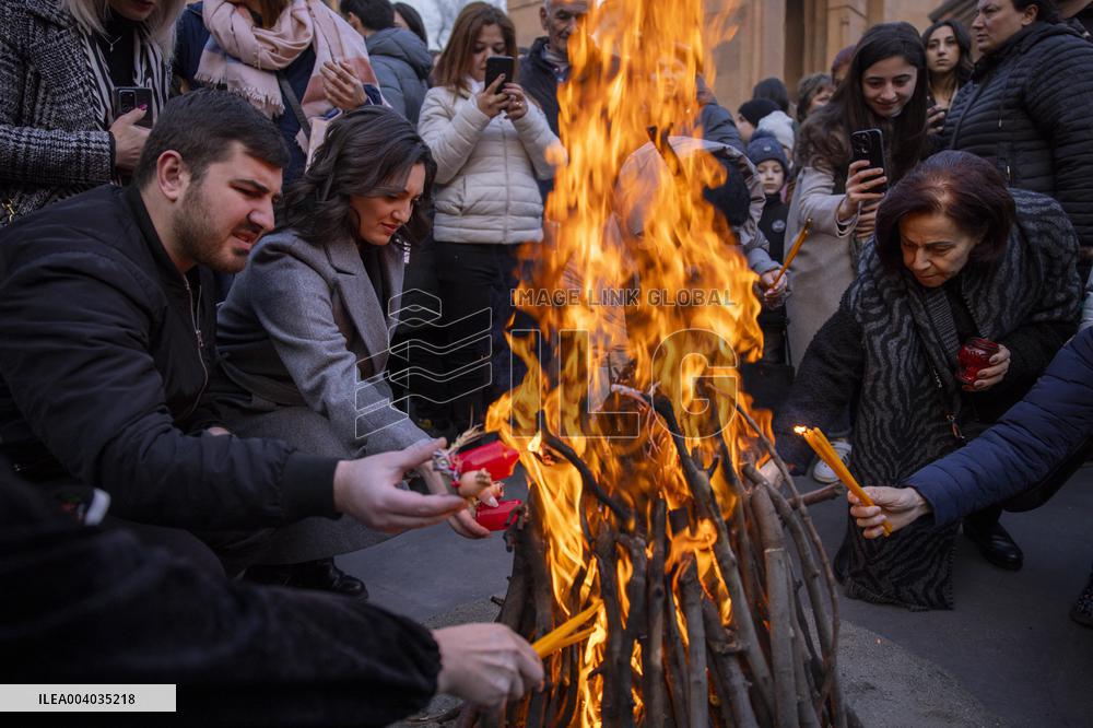 Trndez Celebration In Armenia - Yerevan