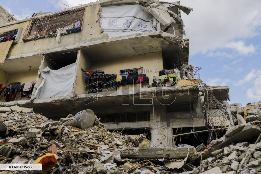 Northern Gaza In Ruins After 15 Months Of War