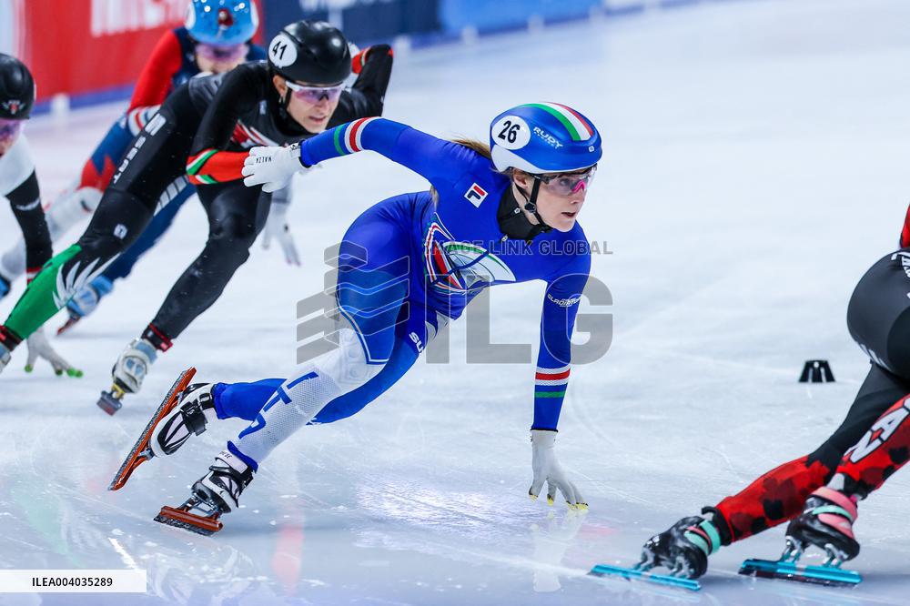 SPORT INVERNALI - Pattinaggio sul Ghiaccio - ISU World Tour Short Track - Milano 2025