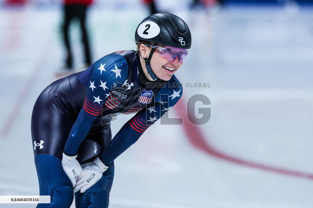 SPORT INVERNALI - Pattinaggio sul Ghiaccio - ISU World Tour Short Track - Milano 2025
