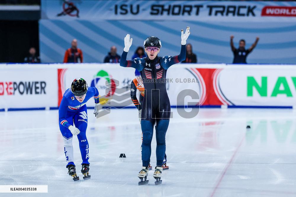 SPORT INVERNALI - Pattinaggio sul Ghiaccio - ISU World Tour Short Track - Milano 2025