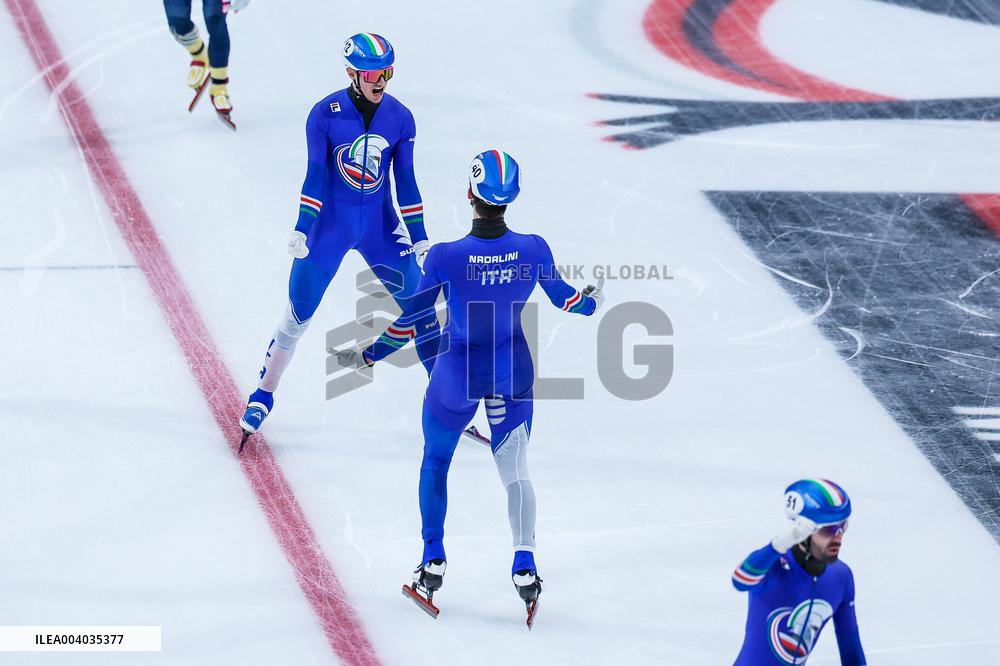 SPORT INVERNALI - Pattinaggio sul Ghiaccio - ISU World Tour Short Track - Milano 2025