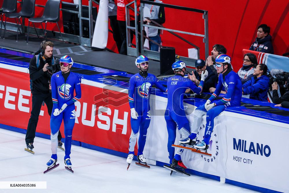 SPORT INVERNALI - Pattinaggio sul Ghiaccio - ISU World Tour Short Track - Milano 2025