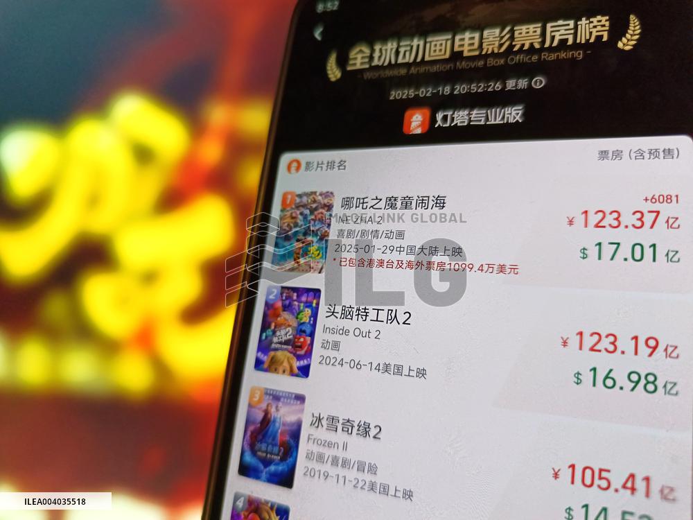 Illustration Ne Zha 2 Box Office